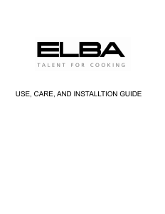 Manual Elba D9-2-IS-WHITE Cooker Hood
