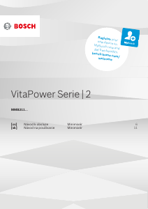 Manuál Bosch MMB2111M VitaPower Serie 2 Mixér