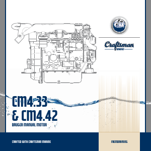 Brugsanvisning Craftsman CM4.42 Bådmotor