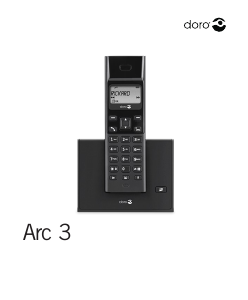 Manual Doro Arc 3 Wireless Phone