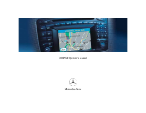 Manual Mercedes-Benz Comand Car Navigation
