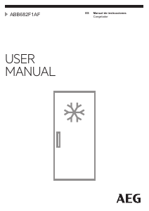 Manual de uso Electrolux ABB682F1AF Congelador