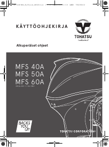 Käyttöohje Tohatsu MFS60A Perämoottori