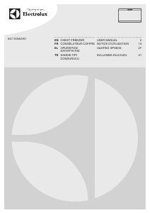 Εγχειρίδιο Electrolux EC1105AOW1 Καταψύκτης