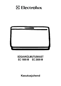 Kasutusjuhend Electrolux EC1909M Sügavkülmik