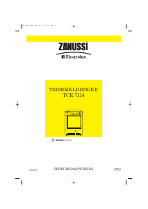 Handleiding Zanussi-Electrolux TCE7114 Wasdroger