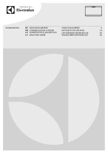 Mode d’emploi Electrolux EC2800AOW2 Congélateur