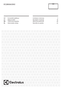 Priročnik Electrolux EC2800AOW2 Zamrzovalnik