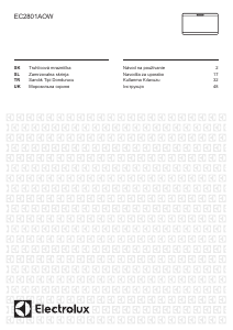 Kullanım kılavuzu Electrolux EC2801AOW Dondurucu