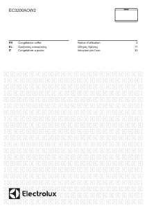 Mode d’emploi Electrolux EC3200AOW2 Congélateur