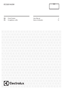 Mode d’emploi Electrolux EC3201AOW Congélateur