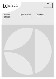 Manual Electrolux EC3231AOW Freezer