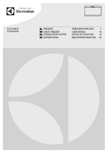 Mode d’emploi Electrolux EC3931AOW Congélateur