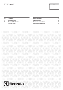 Rokasgrāmata Electrolux EC3931AOW Saldētava