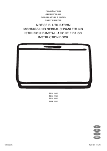 Manual Electrolux ECM1946 Freezer