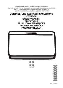 Manuál Electrolux ECM1955 Mraznička