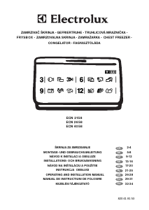 Manual Electrolux ECN2658 Congelator