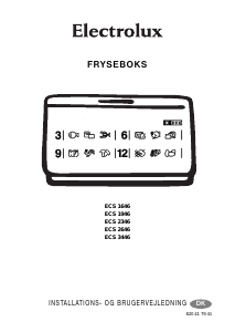 Brugsanvisning Electrolux ECS2346 Fryser
