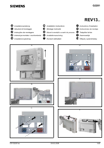 Kullanım kılavuzu Siemens REV13DC Termostat