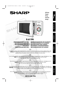 Käyttöohje Sharp R-612N Mikroaaltouuni