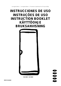 Manual de uso Electrolux EUC3003 Congelador