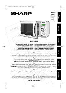 Käyttöohje Sharp R-632N Mikroaaltouuni