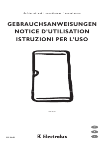 Mode d’emploi Electrolux EUF1074 Congélateur