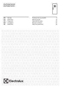 Manuál Electrolux EUF2047AOW Mraznička