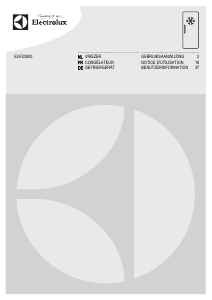 Bedienungsanleitung Electrolux EUF23800 Gefrierschrank