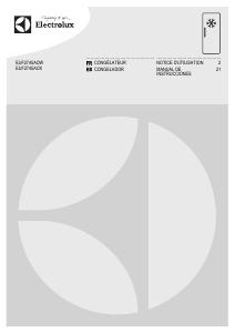 Manual de uso Electrolux EUF2745AOW Congelador