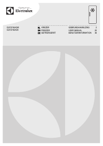 Manual Electrolux EUF2745AOX Freezer