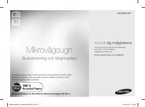 Bruksanvisning Samsung MC28H5185CK Mikrovågsugn