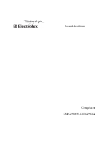 Manual Electrolux EUFG29800X Congelator