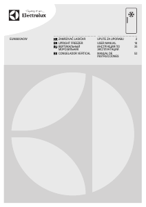 Priručnik Electrolux EUN0600AOW Zamrzivač