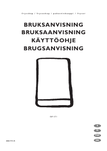 Brugsanvisning Electrolux EUP1371 Fryser