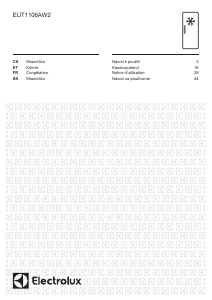 Kasutusjuhend Electrolux EUT1106AW2 Sügavkülmik