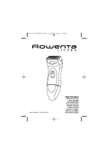 Manual Rowenta RF5210 Lissea Shaver