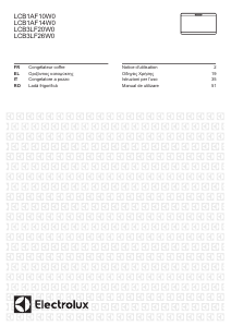 Manual Electrolux LCB1AF10W0 Congelator