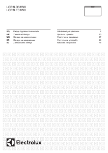 Priročnik Electrolux LCB3LD31W0 Zamrzovalnik
