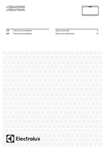 Návod Electrolux LCB3LF20W0 Mraznička