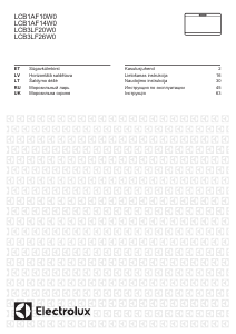 Посібник Electrolux LCB3LF26W0 Морозильна камера