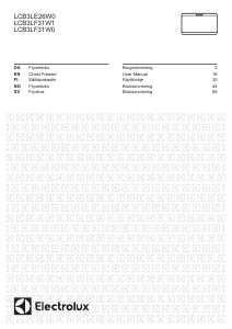 Bruksanvisning Electrolux LCB3LF31W0 Frys