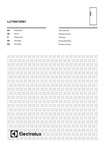Brugsanvisning Electrolux LUT5NF28W1 Fryser