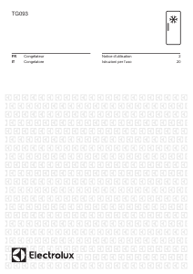 Manuale Electrolux TG093 Congelatore