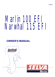 Handleiding Selva Marlin 100 EFI Buitenboordmotor