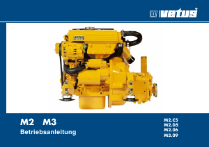 Bedienungsanleitung Vetus M2.C5 Bootsmotor