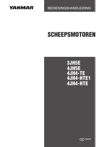 Handleiding Yanmar 4JH4-HTE1 Scheepsmotor