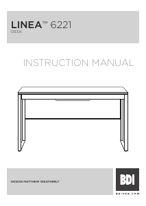 Manual BDI Linea 6221 Desk