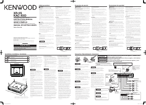 Handleiding Kenwood XR-5S Autoversterker