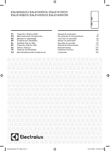 Manuál Electrolux EAL6140WOU Lednice s mrazákem